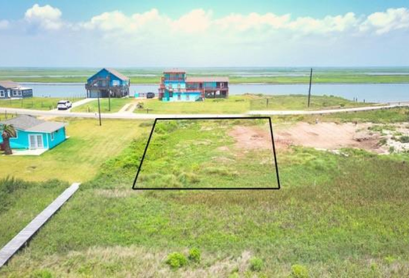 View of your property from the gulf
