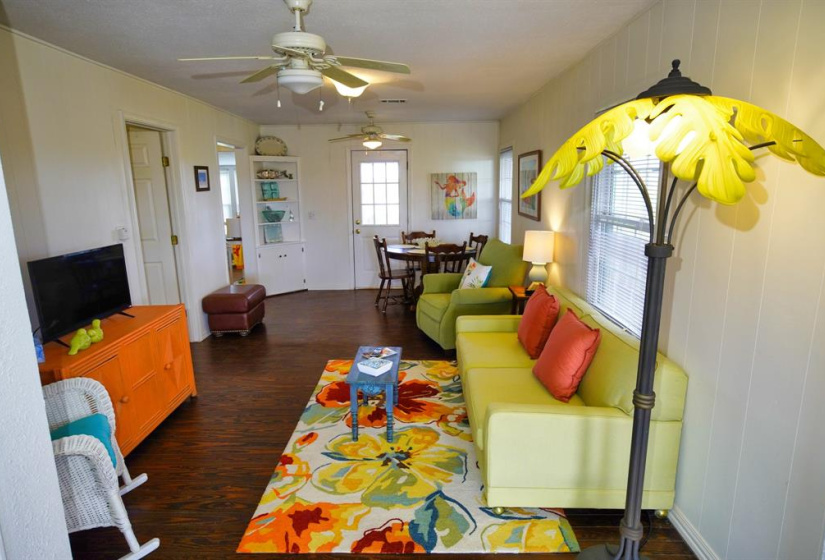 Very inviting Living area, your friends and family will have plenty of room to visit!