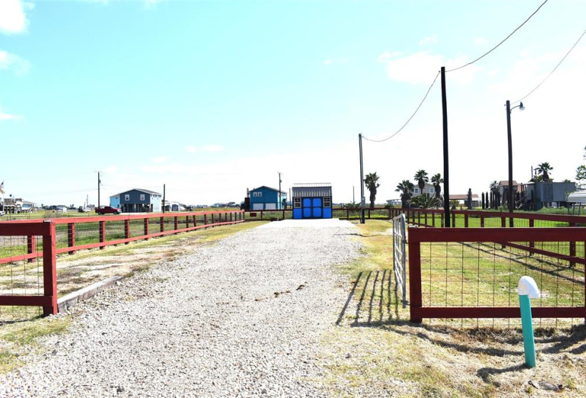 Nice wide driveway!, fully fenced