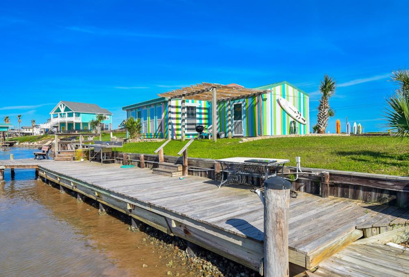 Guest House with Private Pier