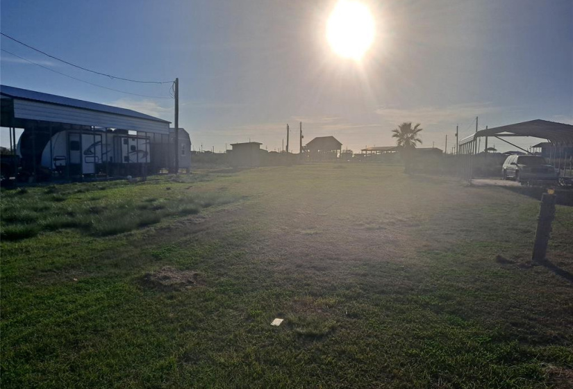 LOt 3 on Carancahua Lot ready and waiting.