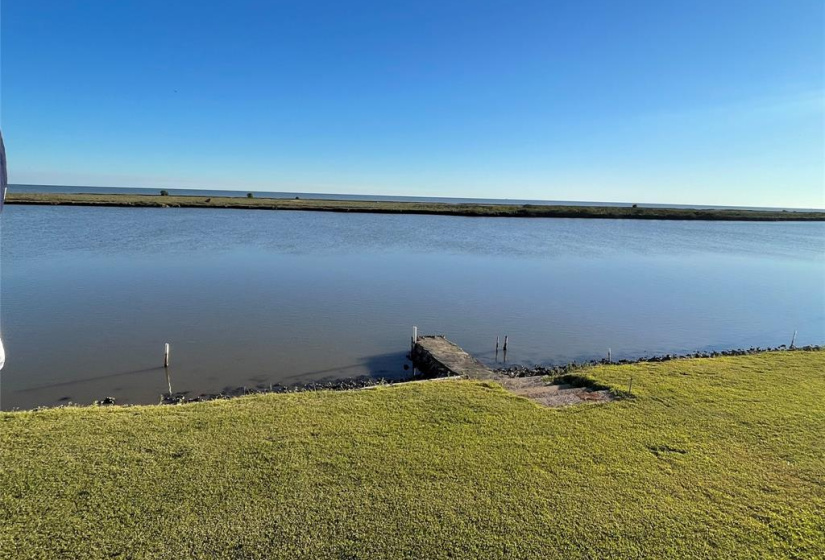 Southern view from your deck overlooking a serene water day on the ICW.