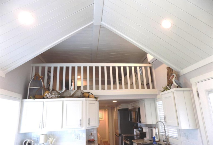 Extra sleeping in the double loft.  Bonus mini split up in the loft.