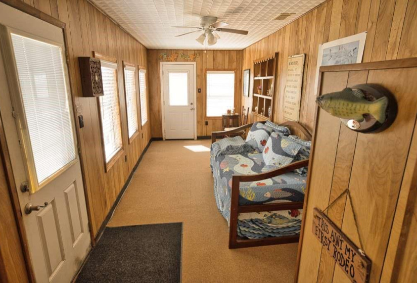 This can be used as a 3rd bedroom w/ closet.