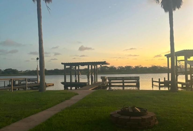 Enjoy the river view and private pier with boat lift.