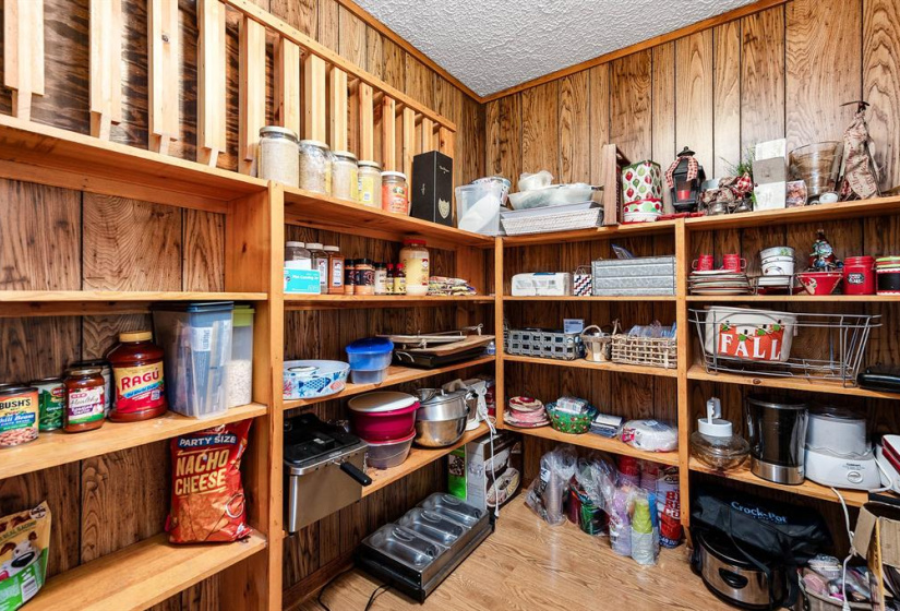 HUGE walk in pantry