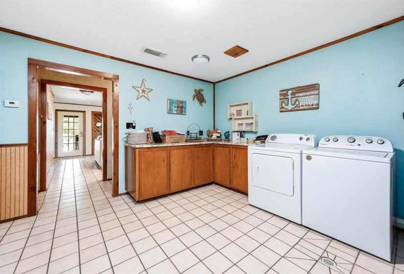 Utility Room off garage