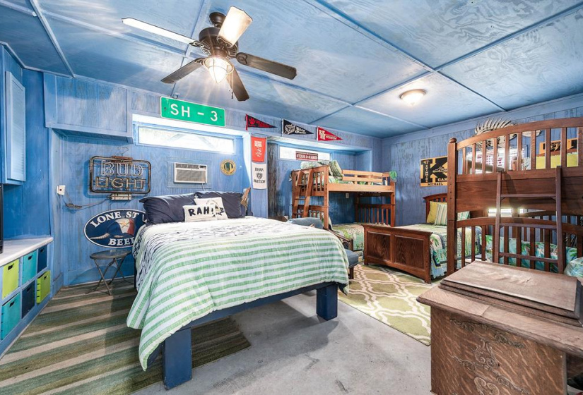 Bunk room downstairs.