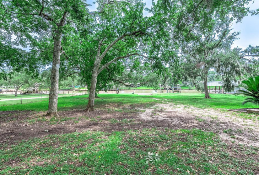 Lot next to home.