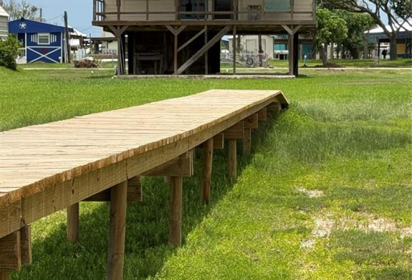 New walkway installed in 2024.