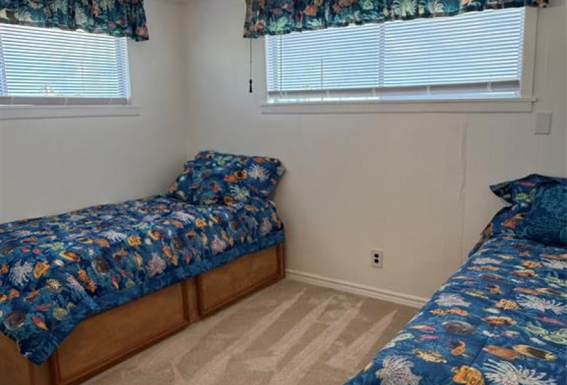 2nd Bedroom has sheetrock.
