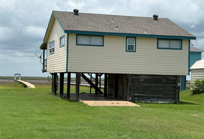 Prime location for fishing Caney Creek.