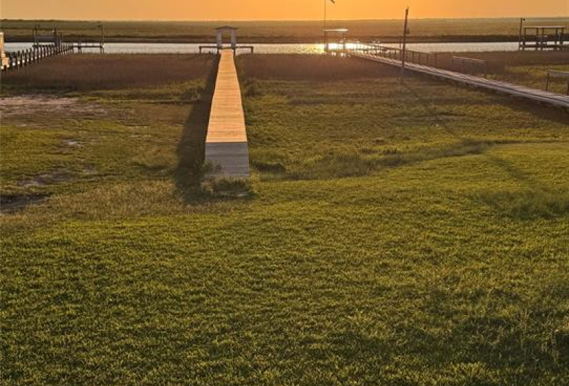 Relax and enjoy beautiful sunsets from your deck.