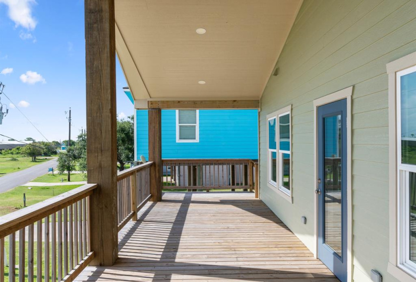 Porch view looking toward road