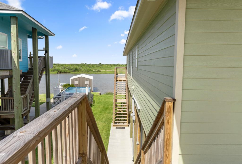 Second Stairway to Back porch