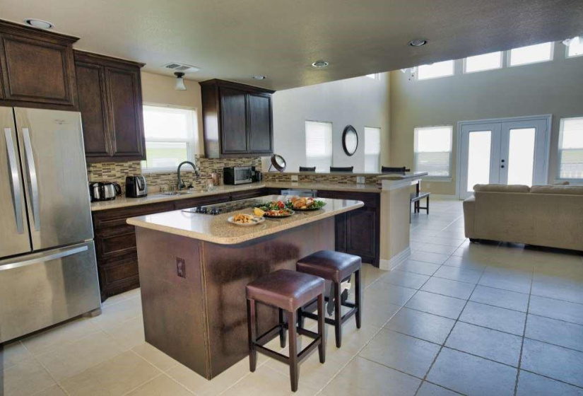 Kitchen Main house view from entry