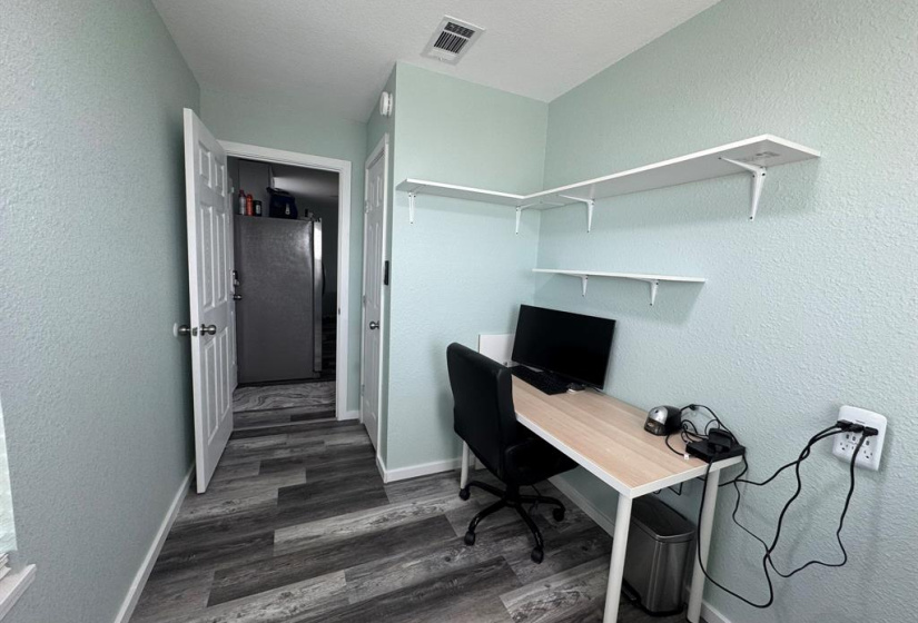Laundry room.