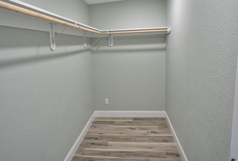 Large walk-in closet