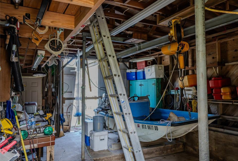 Inside Boathouse