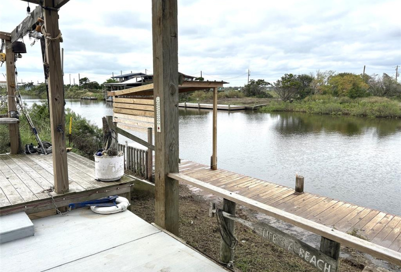 Your own private fishing pier!