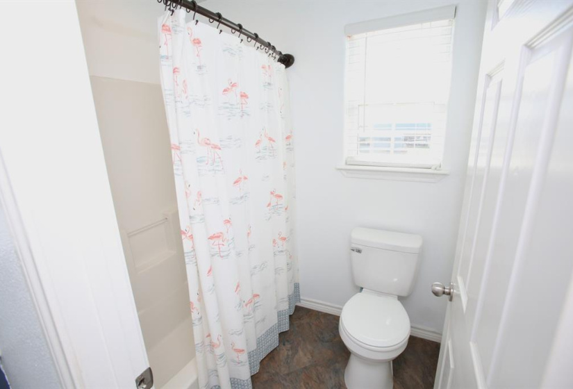 One of Two Family bathrooms